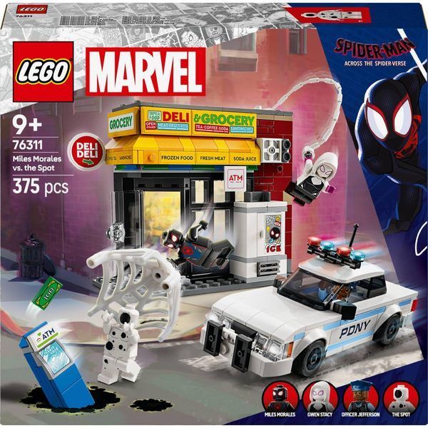 Конструктор детский LEGO Вселенная-паук: Майлз Моралес против Пятна (76311) 76311 фото