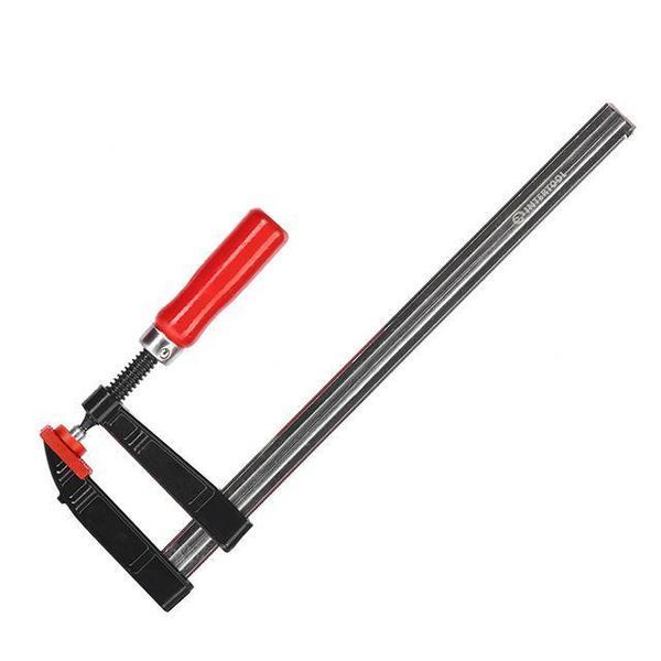 Струбцина столярна 300 x 80 мм DIN5117, гумована ручка INTERTOOL HT-6003 HT-6003 фото