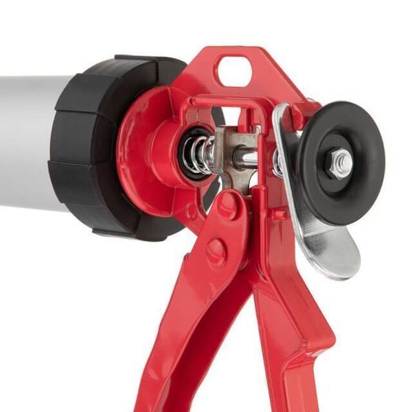Пистолет для выдавливания силикона 600мл INTERTOOL HT-0026 HT-0026 фото