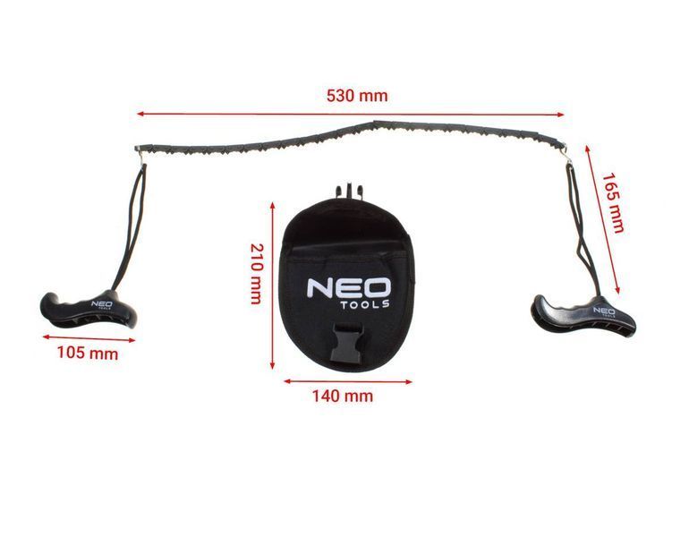 Пилка ручна ланцюгова Neo Tools, 53см (63-158) 63-158 фото