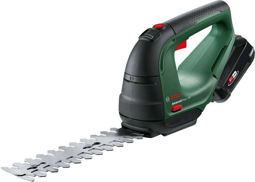 Ножницы для травы Bosch AdvancedShear 18В-10 + насадка кусторез (0.600.857.001) 0.600.857.001 фото