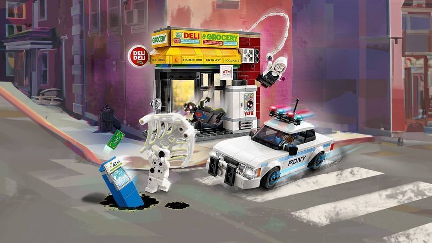 Конструктор детский LEGO Вселенная-паук: Майлз Моралес против Пятна (76311) 76311 фото