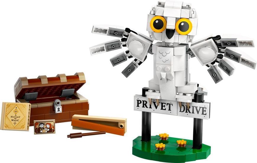 Конструктор LEGO Harry Potter Хедвіга на Тисовій вулиці, 4 337 деталей (76425) 76425 фото