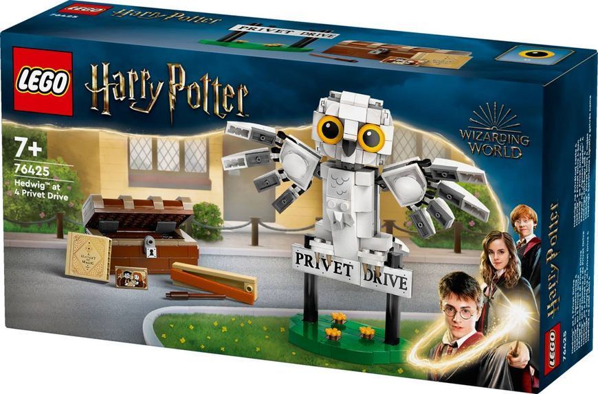 Конструктор LEGO Harry Potter Хедвіга на Тисовій вулиці, 4 337 деталей (76425) 76425 фото