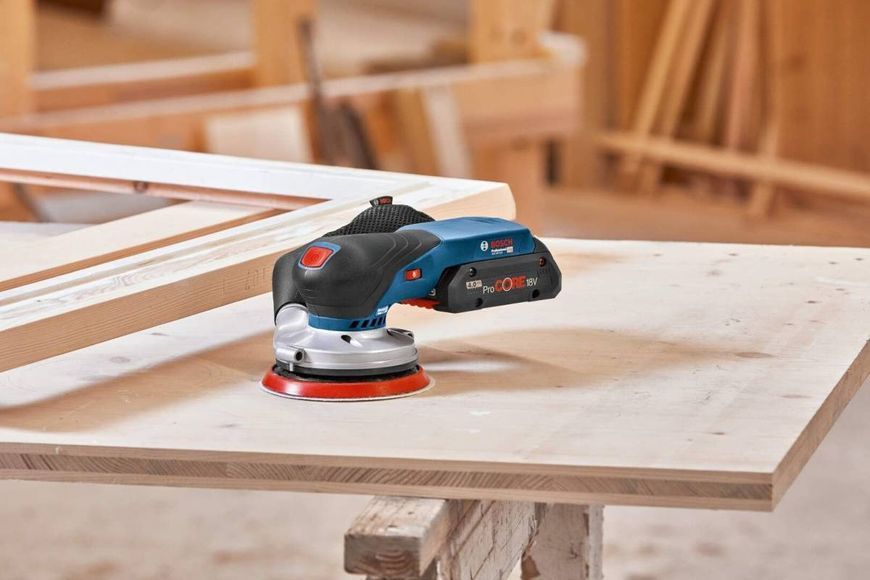 Шлифмашина эксцентриковая аккумуляторная Bosch GEX 18V-125 (0.601.372.201) 0.601.372.201 фото