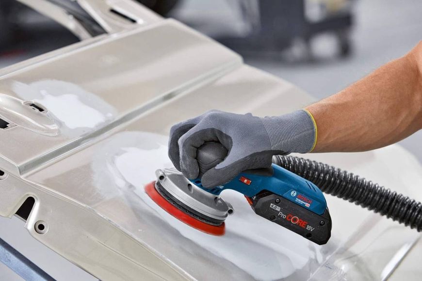 Шлифмашина эксцентриковая аккумуляторная Bosch GEX 18V-125 (0.601.372.201) 0.601.372.201 фото