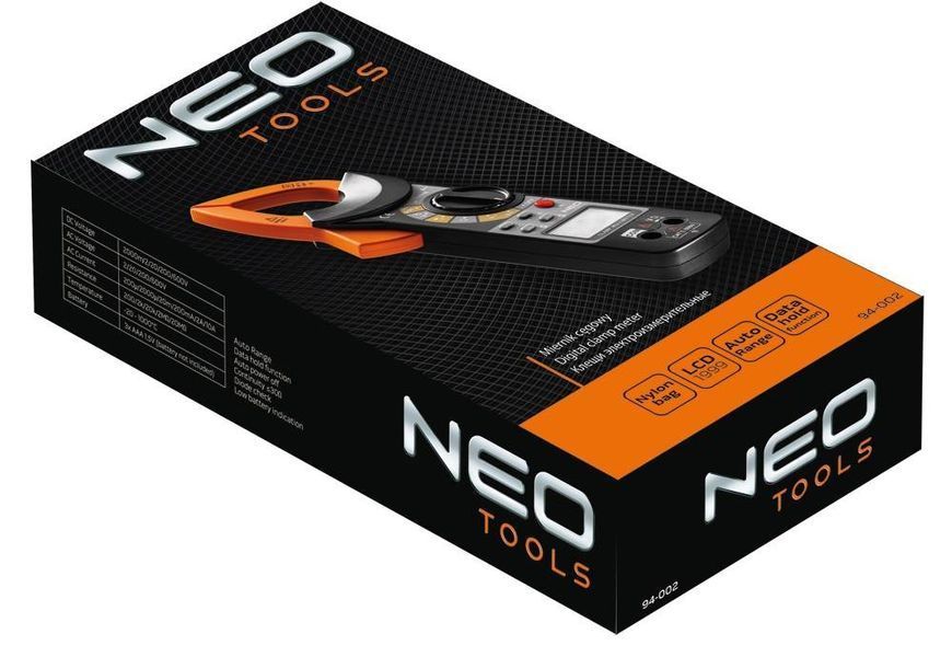Электроизмерительные клещи Neo Tools (94-002) 94-002 фото