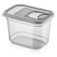 Контейнер Violet House Transparente Black 1.3 л (0371 Transparente Black д/сыпучих) 0371 Transparente Black д/сипучи фото