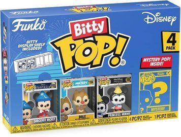 Фігурка Funko POP (Bitty): Disney - Sorcerer Mickey 4pk 889698713214 фото
