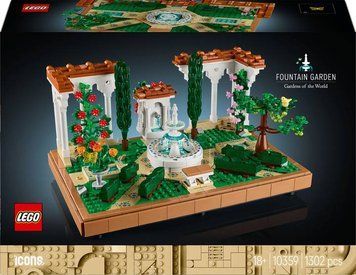 Конструктор LEGO Icons Сад фонтанов 1302 детали (10359) 10359 фото