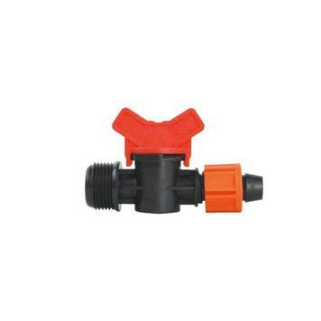 Кран для капельной ленты &Oslash;16мм н/р 3/4" FLORA (5079644) SG-5079644 фото