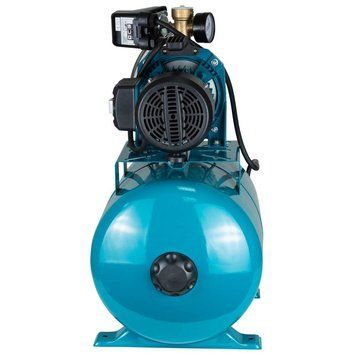 Станція 0.8кВт Hmax 38м Qmax 58л/хв (самовсмоктувальний насос) 24л AquaticaLEO EKJ-802IA5/UA (775346/24) SG-775346/24 фото
