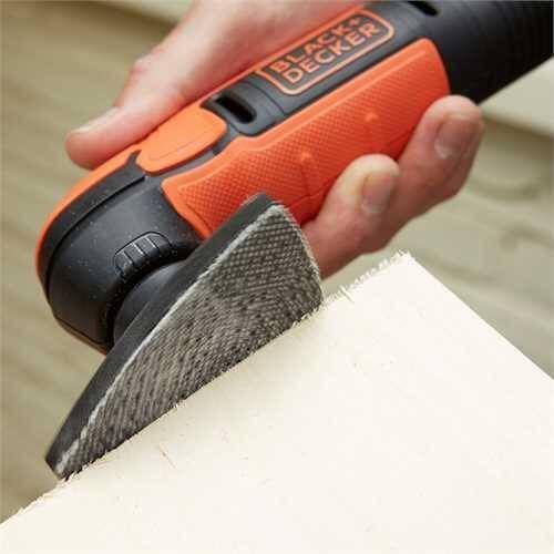 Вибрационная шлифмашина Black&Decker BDCDS12N акум., 12В, 92x92х92мм BDCDS12N фото