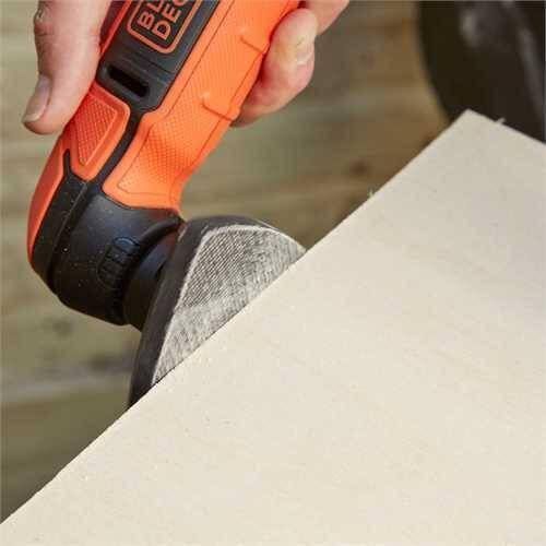 Вибрационная шлифмашина Black&Decker BDCDS12N акум., 12В, 92x92х92мм BDCDS12N фото