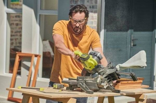 Пила торцювальна Ryobi ONE+ RMS18190-0 (без АКБ та ЗУ) 5133005502 фото