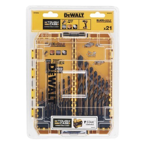 Набір свердел по металу DeWALT DT70755 DT70755 фото