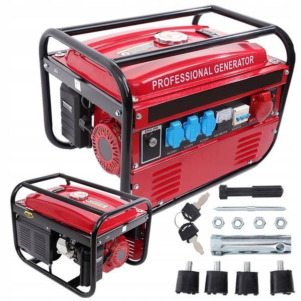 Бензиновый генератор Huttenberg H8500# H8500# фото