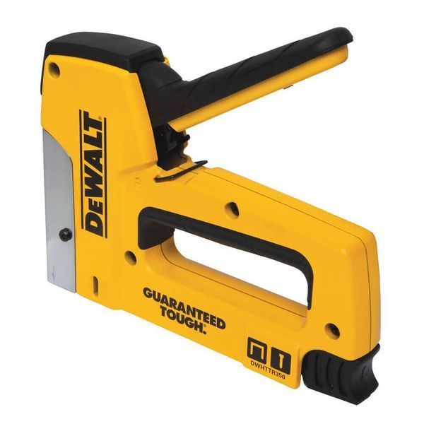 Степлер DeWalt Heavy Duty для скоб типа G 6-14 мм, гвоздей типа J 12, 15 мм (DWHTTR350-0) DWHTTR350-0 фото