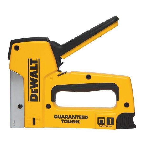 Степлер DeWalt Heavy Duty для скоб типа G 6-14 мм, гвоздей типа J 12, 15 мм (DWHTTR350-0) DWHTTR350-0 фото