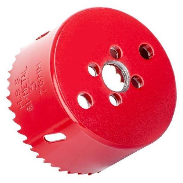 Сверло корончатое биметаллическое 76 мм INTERTOOL SD-5676 SD-5676 фото