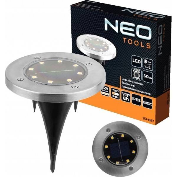Сонячний світильник для газона Neo LED 50 лм (99-087) 99-087 фото