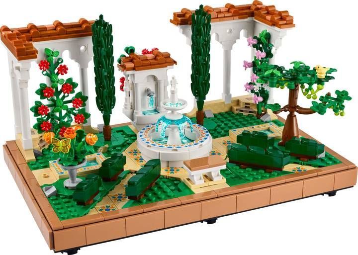 Конструктор LEGO Icons Сад фонтанов 1302 детали (10359) 10359 фото