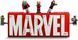 Конструктор LEGO Super Heroes Marvel Логотип и мини фигурки MARVEL 931 элемент (76313) 76313 фото 3