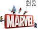 Конструктор LEGO Super Heroes Marvel Логотип и мини фигурки MARVEL 931 элемент (76313) 76313 фото 2