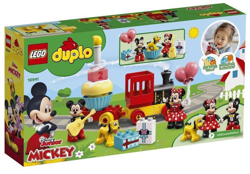 LEGO 10941 DUPLO Disney Праздничный поезд Микки и Минни 10941 фото
