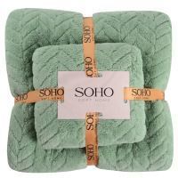 Текстиль банный SOHO Наб. марш. 35*75+70*140см, микроф. Green 35*75+70*140см, мікроф. Green фото