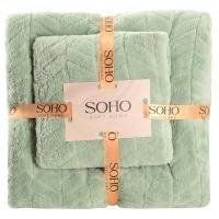 Текстиль банний SOHO Наб. руш. 35*75+70*140см, мікроф. Green 35*75+70*140см, мікроф. Green фото