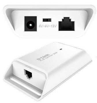 PoE-Сплiттер D-Link DPE-301GS 1xGE PD, 1xGE, 30Вт DPE-301GS фото