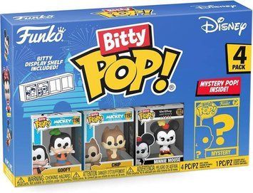 Фігурка Funko POP (Bitty): Disney - Goofy 4pk 889698713221 фото