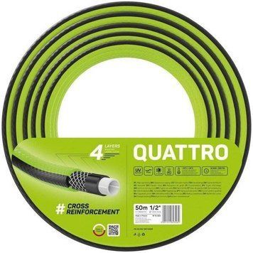 Шланг садовый Cellfast QUATTRO 1/2", 50м (10-063) 10-063 фото
