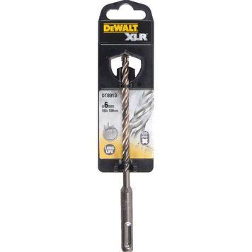 Акс.инстр DeWALT Бур SDS-Plus, XLR, 4 кромки, 6x160x100 мм. DT8913 фото