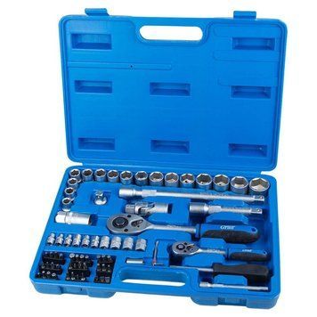 Набір насадок торцевих і біти 1/4", 1/2" 72шт Start GRAD (6003145) SG-6003145 фото