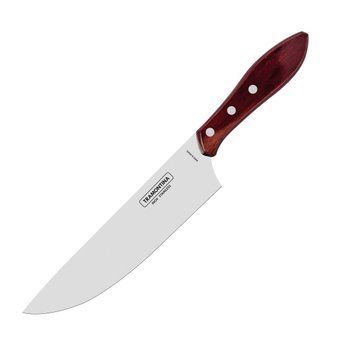 Нож TRAMONTINA Barbecue POLYWOOD д/мяса 203мм(сам.шир) (чер.дер) инд.уп (21191/178) 21191/178 фото
