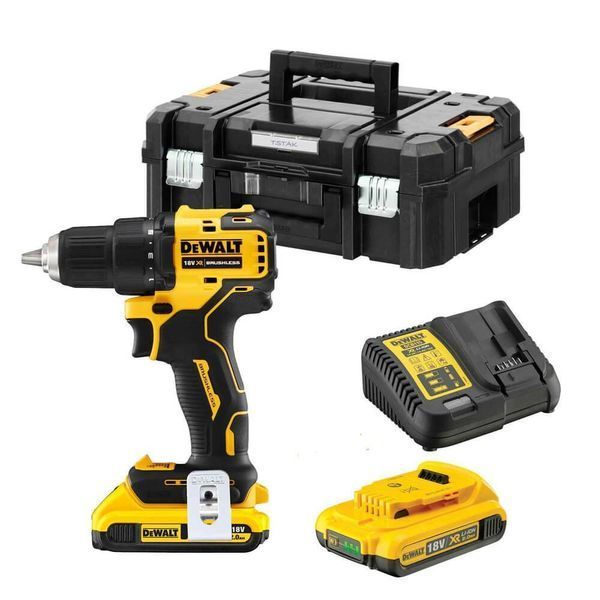 Дрель-шуруповерт аккумуляторная бесщеточная DeWALT DCD708D2T DCD708D2T фото