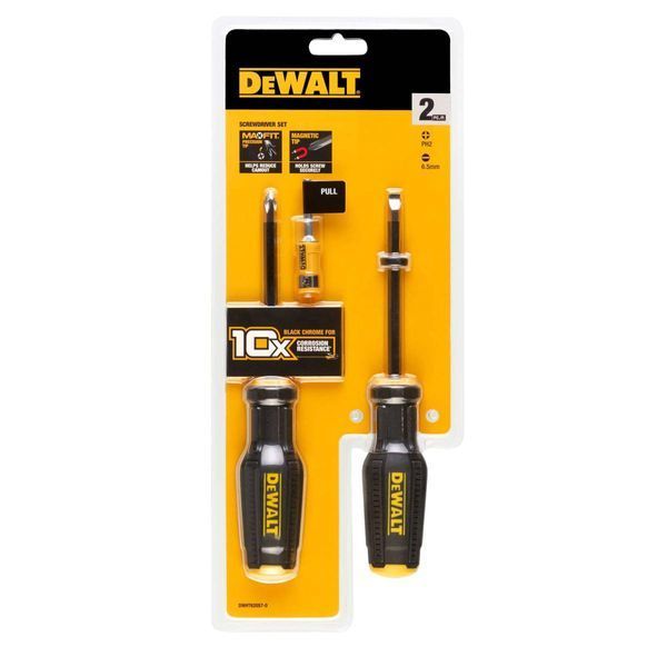 Набор отверток TOUGHSERIES&trade; MAX FIT&reg;, 2 штуки DeWALT DWHT62057-0 DWHT62057-0 фото