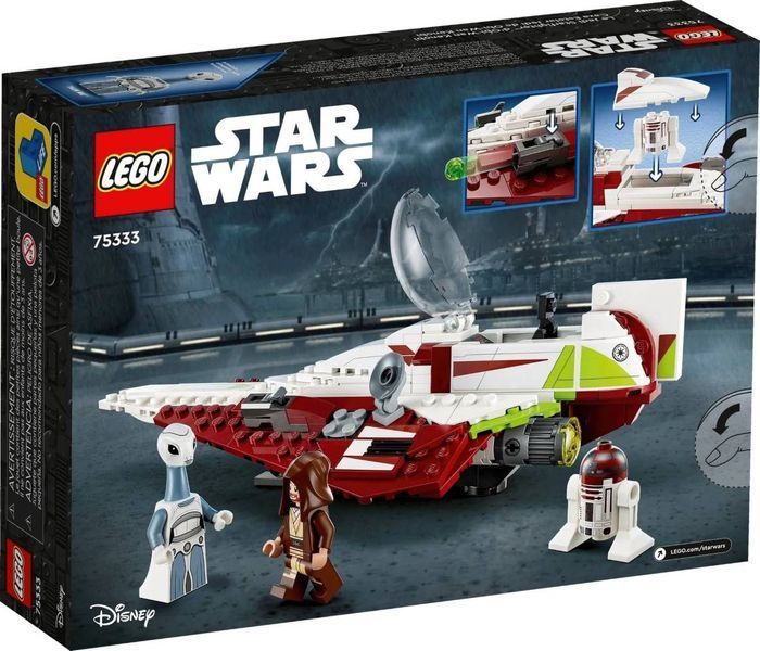 LEGO 75333 Star Wars Джедайський винищувач Обі-Вана Кенобі 75333 фото