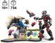 Конструктор LEGO Super Heroes Marvel Первый мститель: Противостояние Приключенческая битва 736 элементов (76314) 76314 фото 2