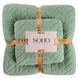 Текстиль банный SOHO Наб. марш. 35*75+70*140см, микроф. Green 35*75+70*140см, мікроф. Green фото 2