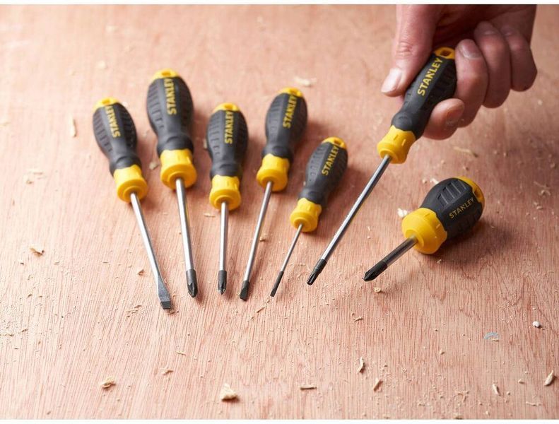 Викрутка Cushion Grip довжиною 100 мм під шліц TORX TT20 STANLEY STHT16179-0 STHT16179-0 фото
