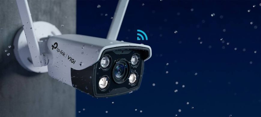 IP-камера TP-Link IP-камера VIGI-С340-W-4, PoE, 4Мп, 4 мм, Wi-Fi, H265+, IP66, Bullet, цветное ночное видение, внешняя VIGI-C340-W4 фото
