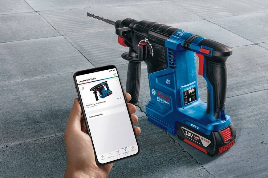 Акумуляторний перфоратор Bosch GBH 187-LI Professional 0.611.923.021 0.611.923.021 фото