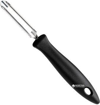 Нож с подвижным лезвием Fiskars Essential для чистки овощей 6 см Black (1023787) 1023787 фото