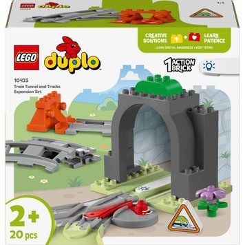 LEGO 10425 DUPLO Town Дополнительный набор. Железнодорожный тоннель и колеи 10425 фото