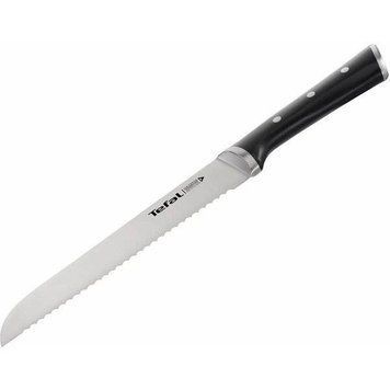 Ніж для хліба Tefal Ice Force, 20см, чорний (K2320414) K2320414 фото