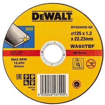 Круг відрізний DeWALT DT42340Z DT42340Z фото