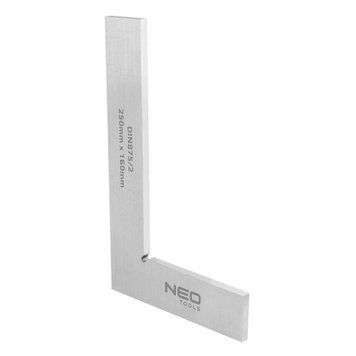 Прецизійний косинець Neo Tools DIN875/2, 250x160 мм 72-024 фото